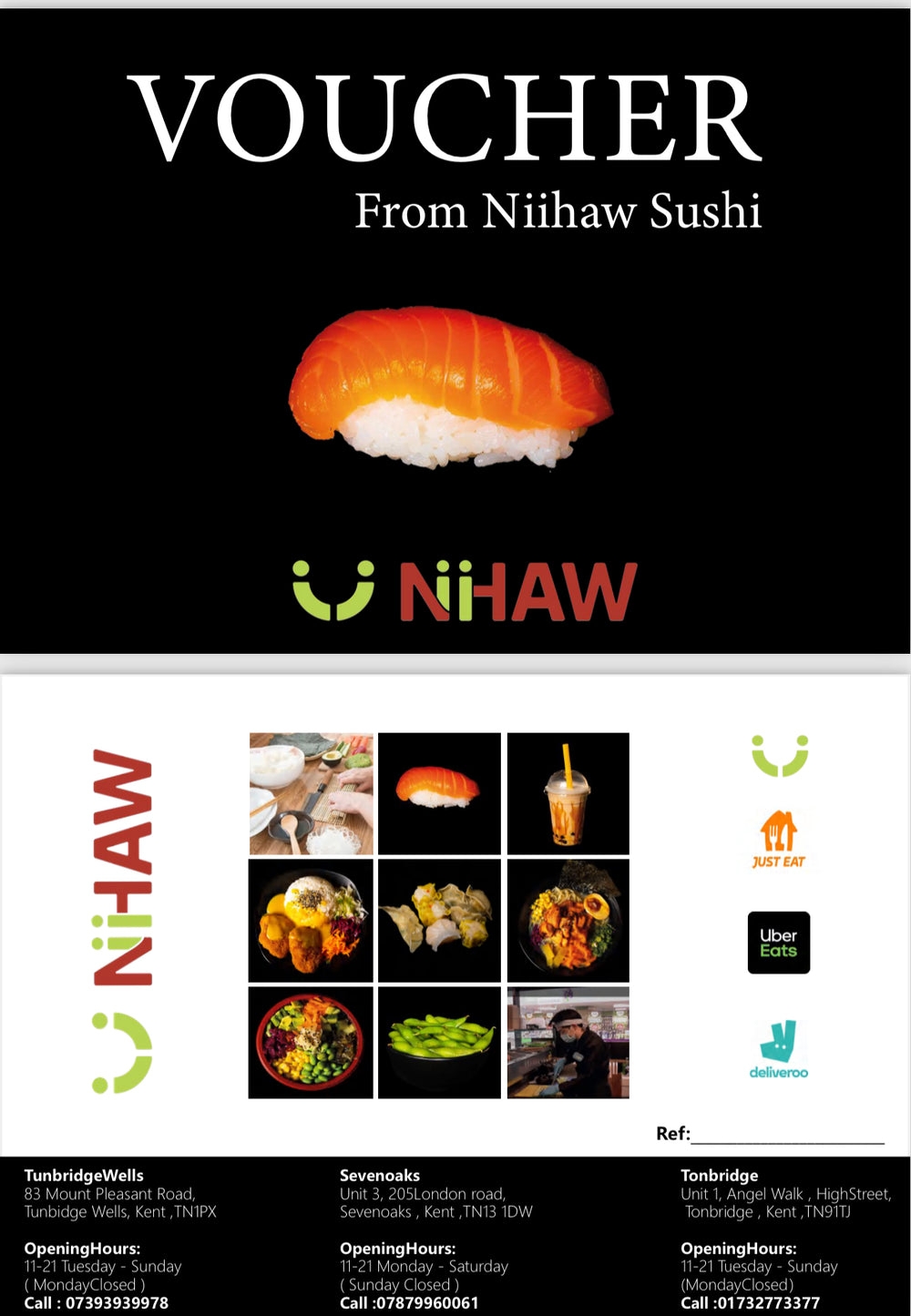 Niihaw Tonbridge Gift Card