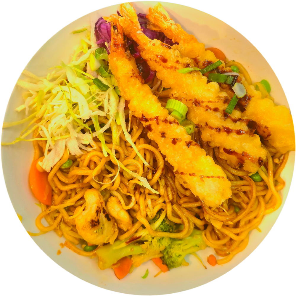 Fried noodle (Prawn Tempora)