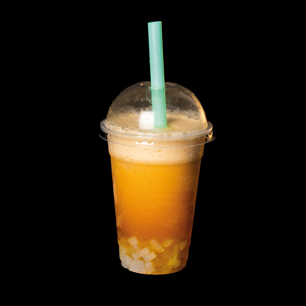 Pineapple Ice Tea with Jelly and Popping Balls